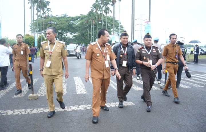 Bupati Muaro Jambi Tegaskan Komitmen Dukung Program Presiden di Rakornas Nasional 2026